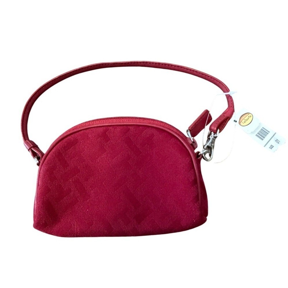 Talbots‎ Red Wristlet Purse Bag